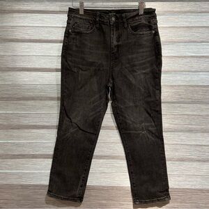 NEW Judy Blue Skinny Fit Capri Jean 9/29 charcoal gray wash stretch